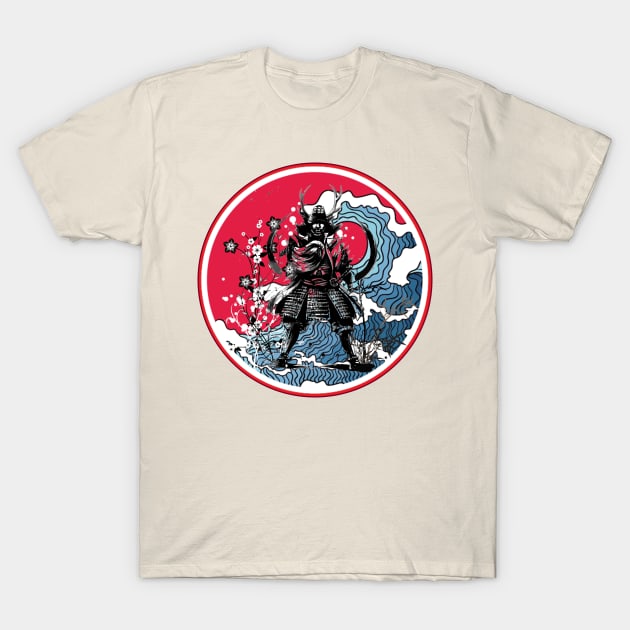 Shogun Great Wave T-Shirt by Mr Bushido